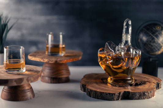 Middle Finger Novelty Whisky Decanter