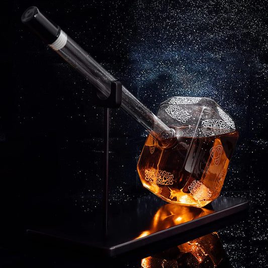 Thors Hammer Whiskey and Wine Decanter 2000ml