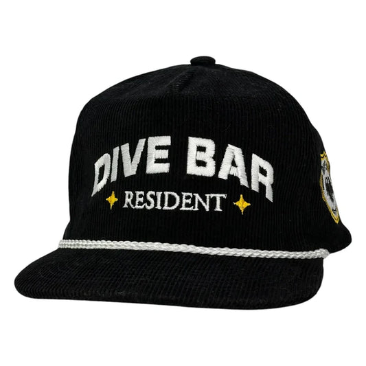 Dive Bar Resident Hat Custom Embroidered