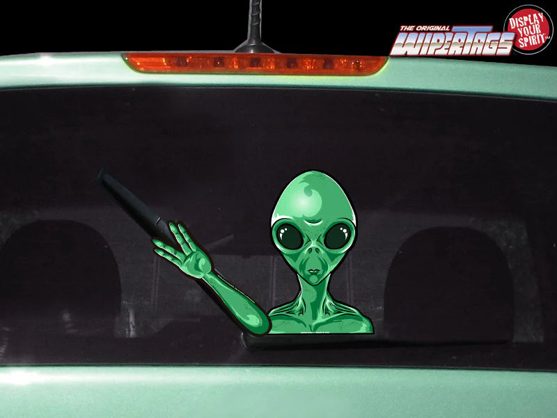 Alien Waving WiperTags