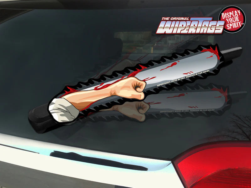Chainsaw Weapon Arm WiperTags