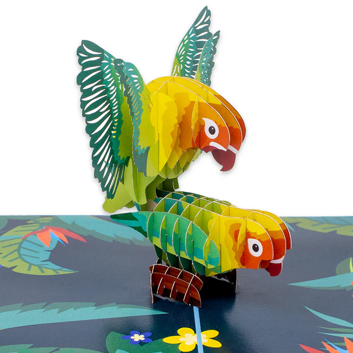 Love Birds Inappropriate 3D Greeting Card