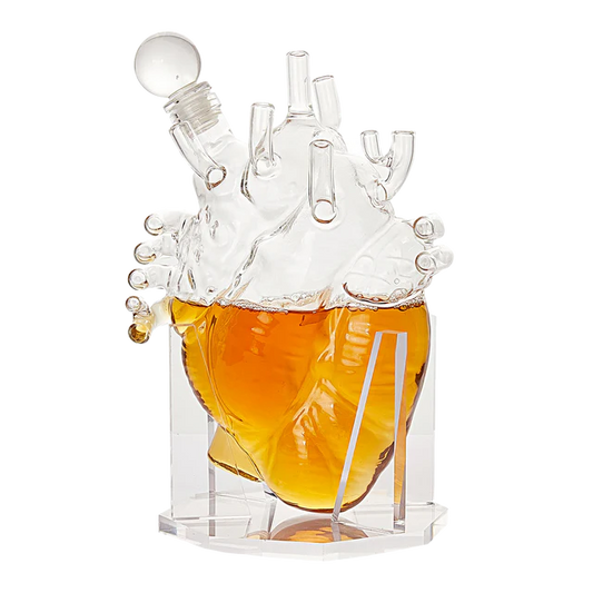 Anatomically Correct Heart Decanter