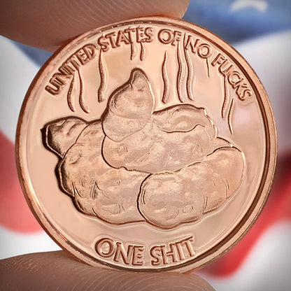 "Shit" Single Coin