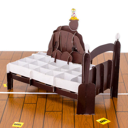 Barry Wood Birthday Inappropriate 3D Greeting Card