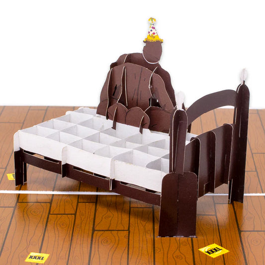 Barry Wood Birthday Inappropriate 3D Greeting Card