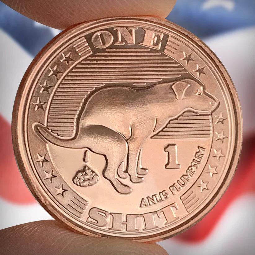 "Shit" Single Coin