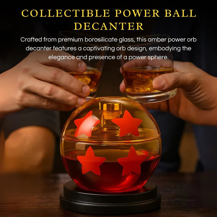 Amber Glass Water Jug Pitcher – Handmade Venetian-Inspired Carafe by Akua Objects