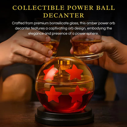 Amber Glass Water Jug Pitcher – Handmade Venetian-Inspired Carafe by Akua Objects