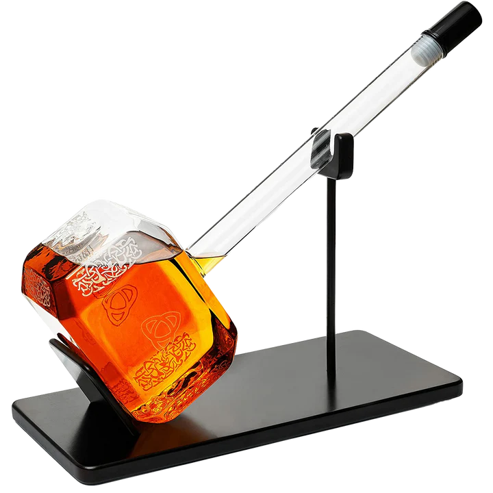 Thors Hammer Whiskey and Wine Decanter 2000ml