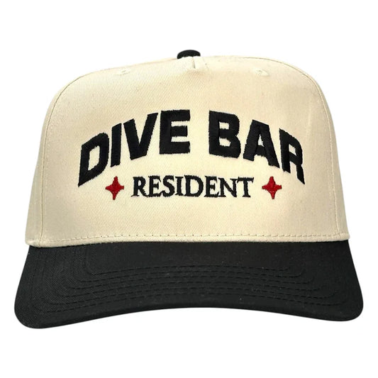 Dive Bar Resident Hat Custom Embroidered