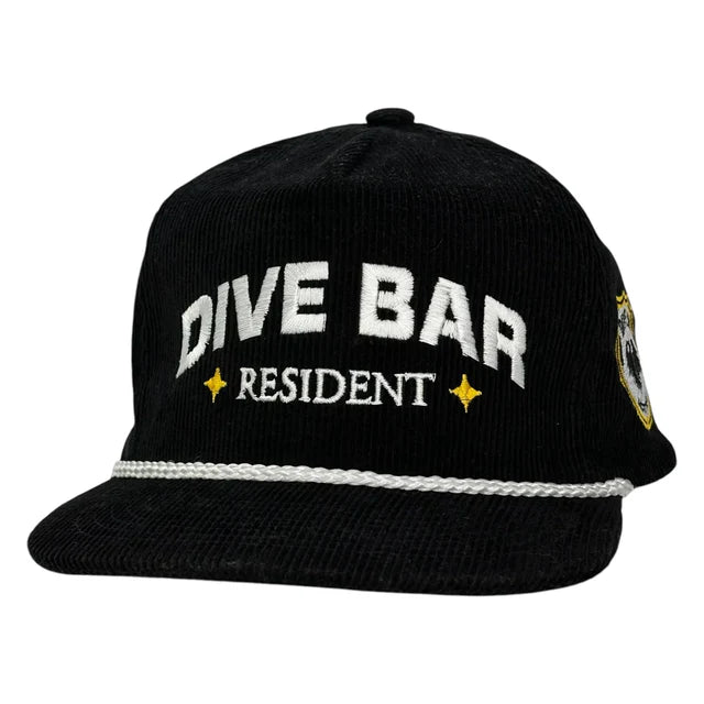 Dive Bar Resident Hat Custom Embroidered