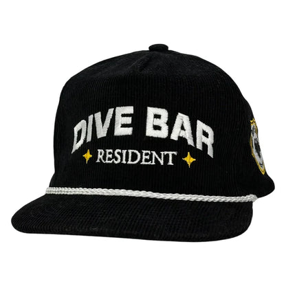 Dive Bar Resident Hat Custom Embroidered