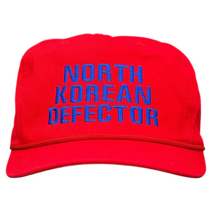 North Korean Defector Hat Custom Embroidered