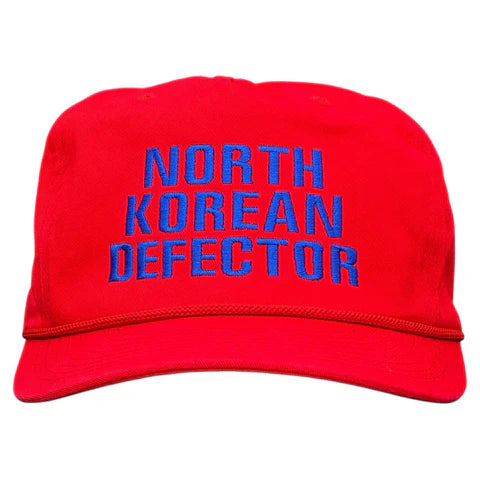 North Korean Defector Hat Custom Embroidered
