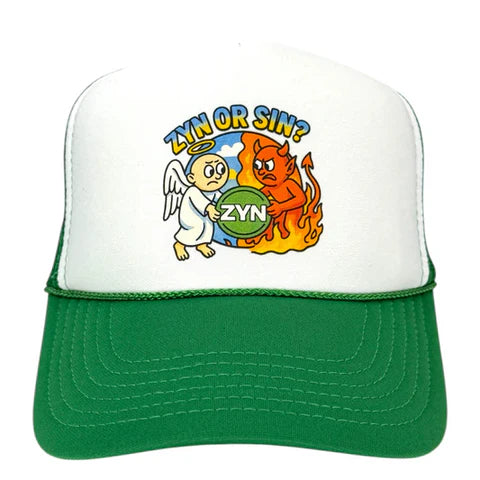 ZYN or Sin Print Custom Hat