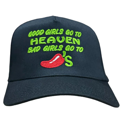 Good Girls Go to Heaven: Custom Embroidered Hat