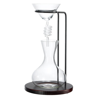 Wine Tower Decanting & Aerator Set - 2 Aerating Parts - Upper & Lower