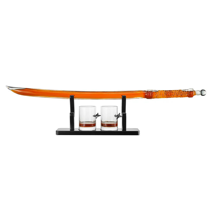 Samurai Sword Large Whiskey & Wine Decanter - 13.5OZ