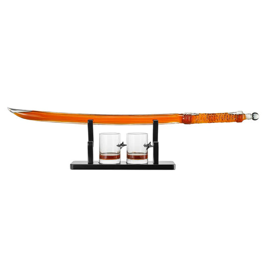 Samurai Sword Large Whiskey & Wine Decanter - 13.5OZ