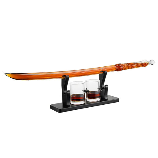 Samurai Sword Large Whiskey & Wine Decanter - 13.5OZ