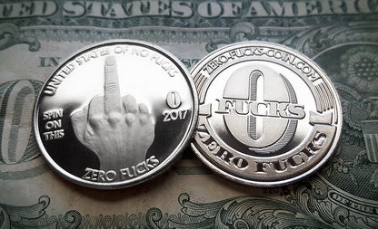 "The Finger" Single Coin