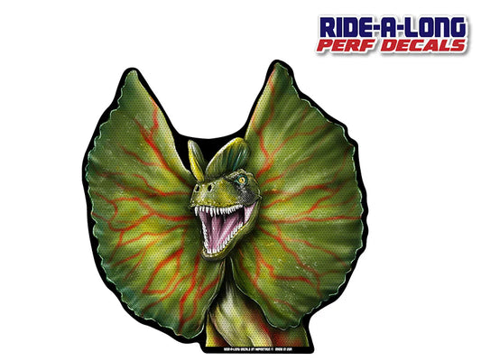 Dilophosaurus *RIDE A LONG* Perforated Decal