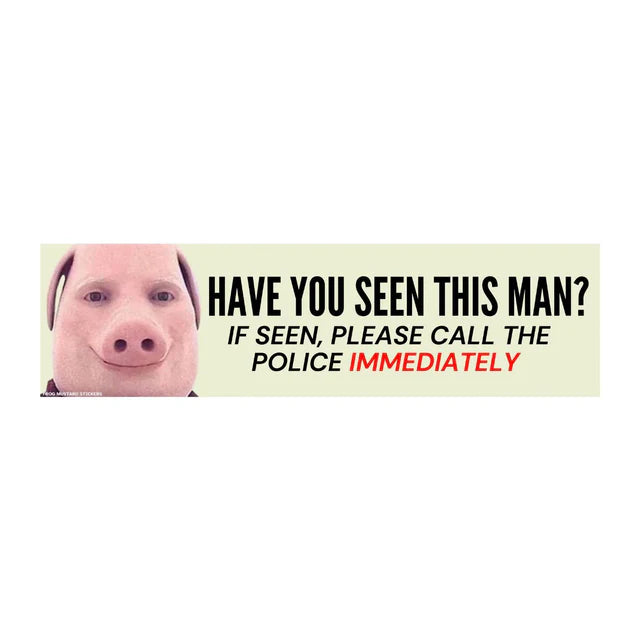 Have You Seen This Man? (John Pork)