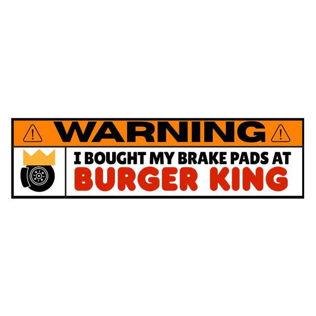 Warning! I Bought my Brake Pads from BK