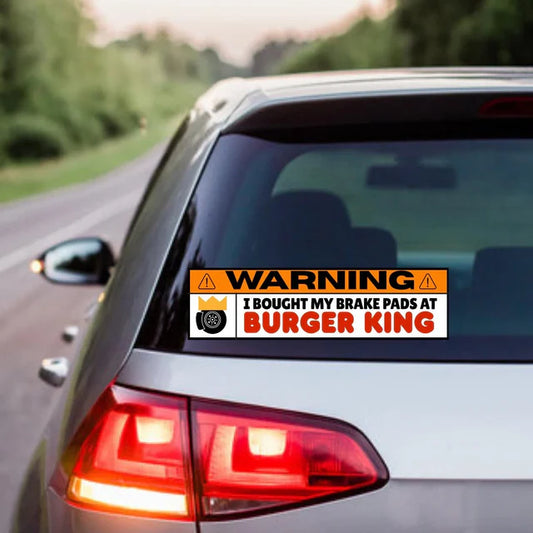 Warning! I Bought my Brake Pads from BK