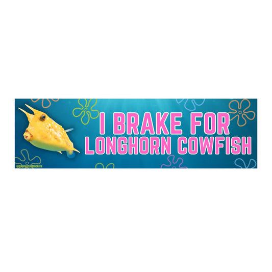 I Brake for Longhorn Cowfish