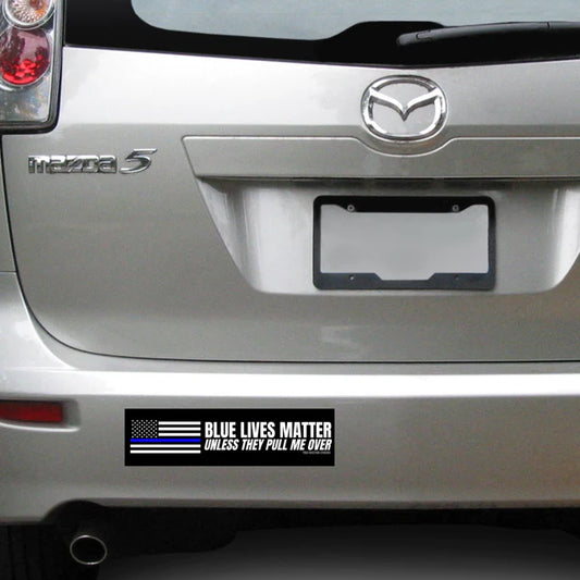 Blue Lives Matter (Unless They Pull Me Over)