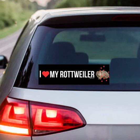 I Love My Rottweiler (Wombat)