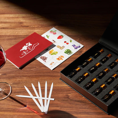 Red Wine Aroma Kit, Tasting & Smelling Aroma Set for Red Wines
