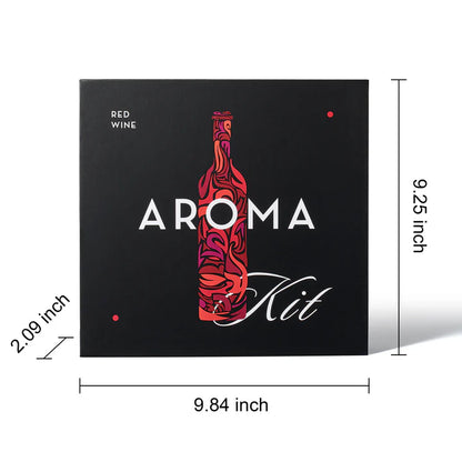 Red Wine Aroma Kit, Tasting & Smelling Aroma Set for Red Wines
