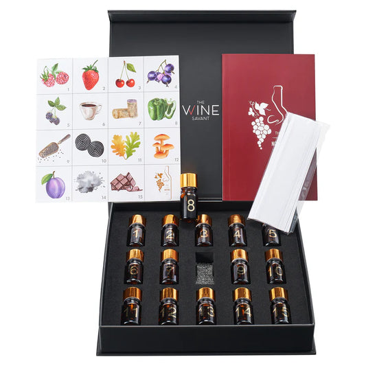 Red Wine Aroma Kit, Tasting & Smelling Aroma Set for Red Wines